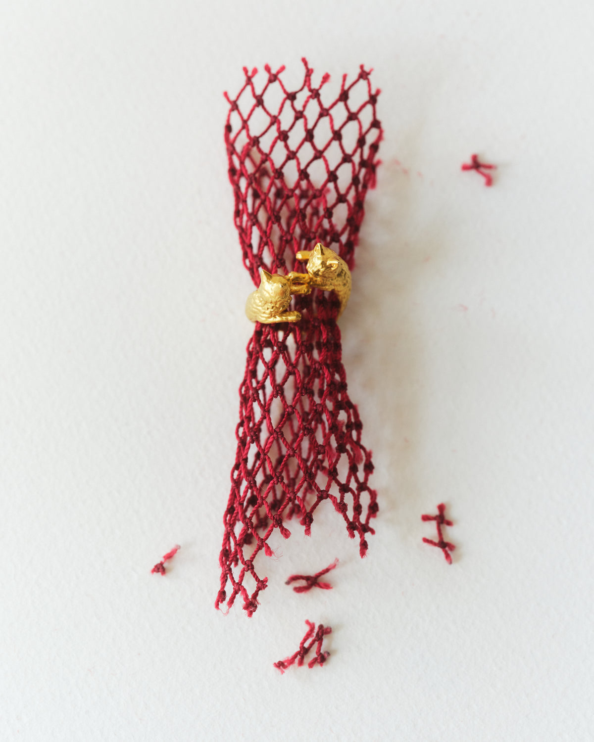 BADEM & FISTIK two-cat ring from EFEK’s Cats of Istanbul collection