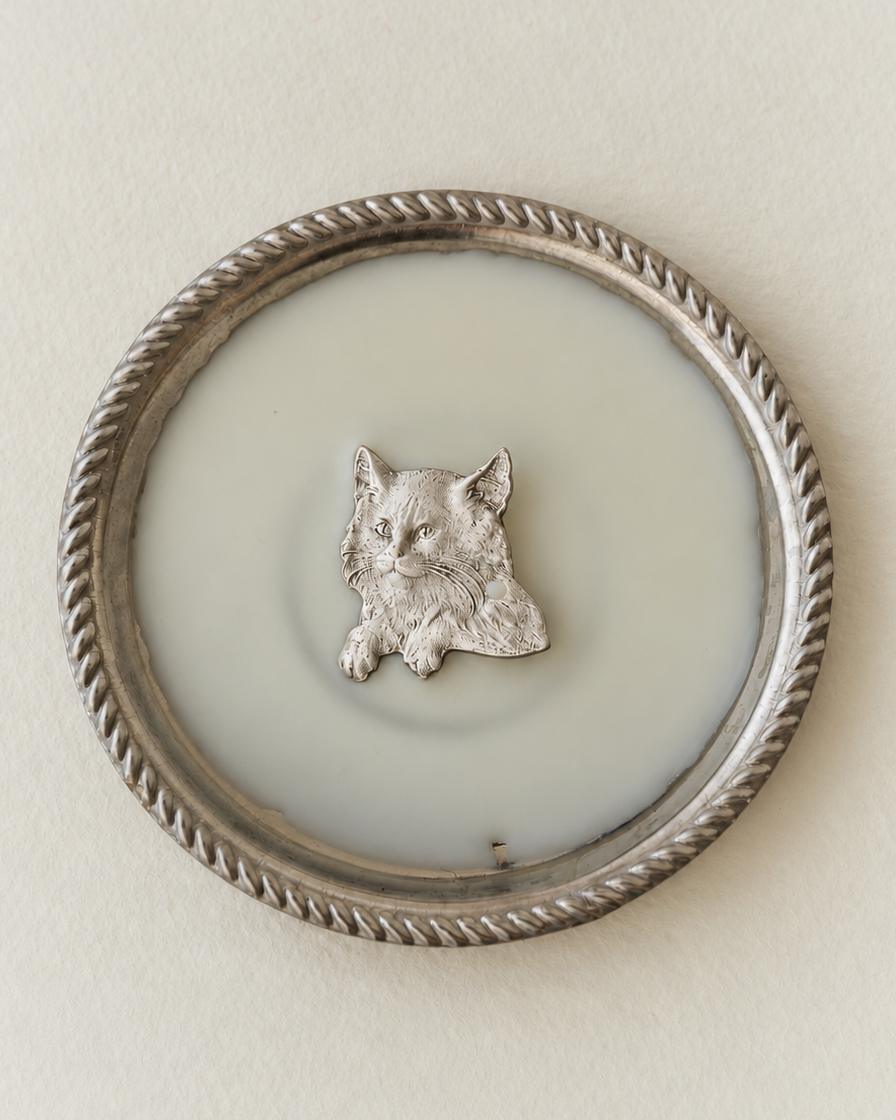 LOKUM cat brooch in a still life by EFEK