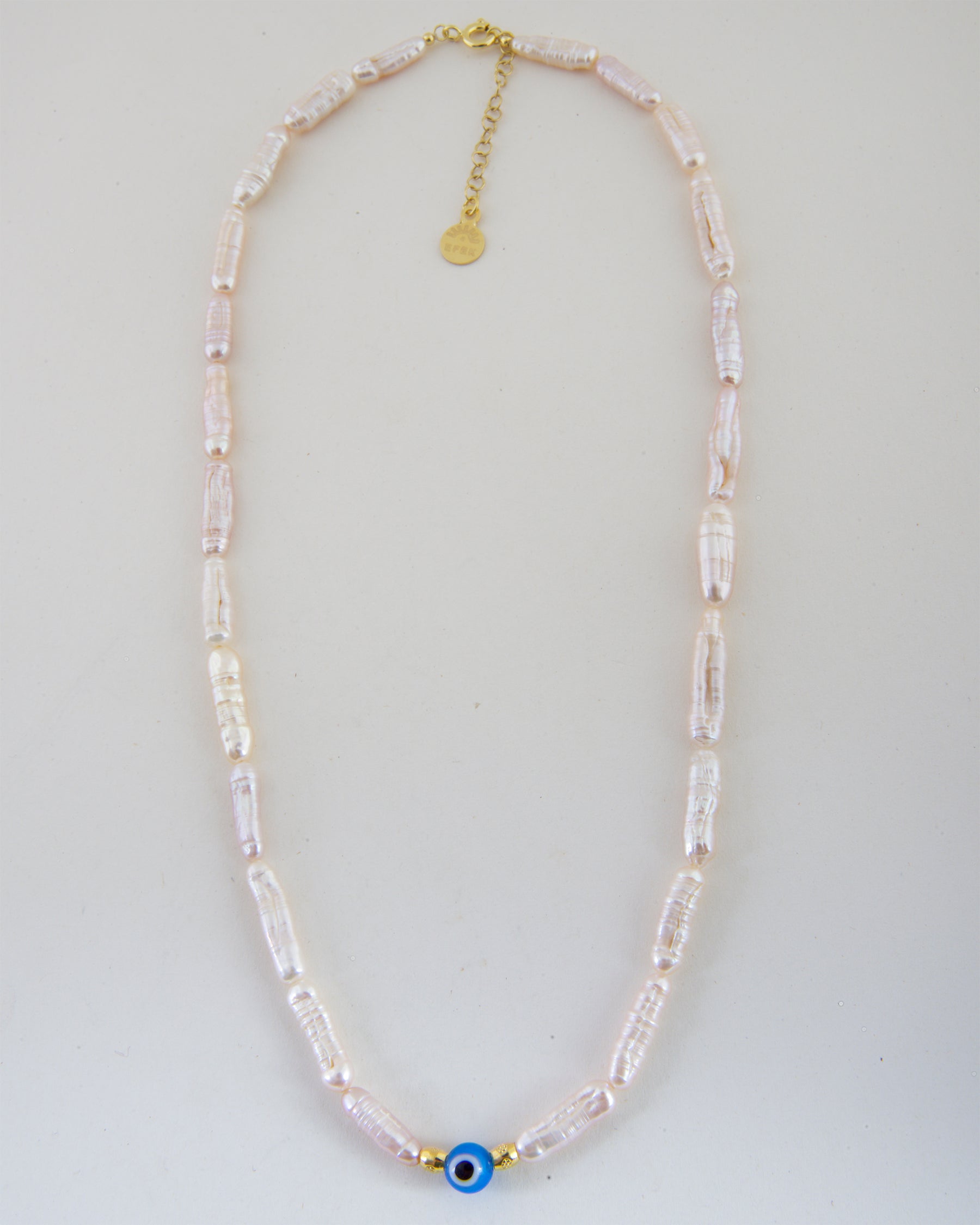 Nazar and Pearl Necklace – EFEK Nazar and Pearl Necklace – EFEK