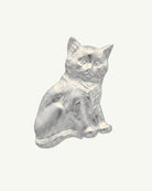 BONCUK silver-plated sterling silver cat brooch by EFEK